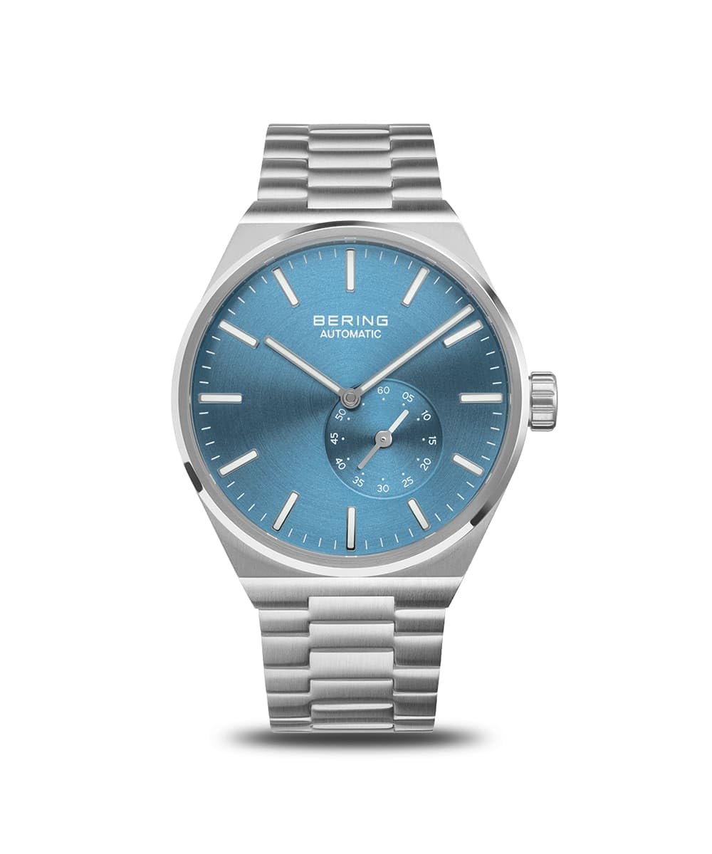 

Automatic Watch Silver [Bering] 19441-Charity Men s світло-синій колір