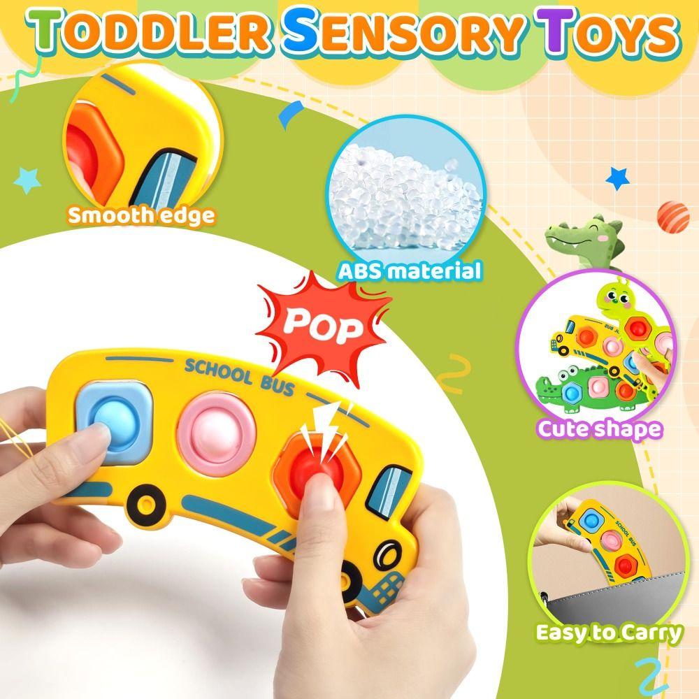 Early Education Finger Press Toys Fine Training Montessori Toy  for Toddlers 1 2 3 Year Old