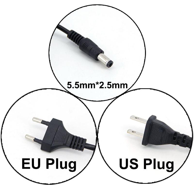 Adjustable AC 110V 220V TO DC 3V-12V 3V-24V 9V-24V 1A 2A 5V 6v 8V 15v 9V 10V 21v Power charger Adapter Screen Display Regulator