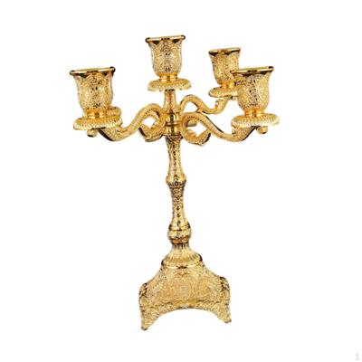 5 Arm Candelabra Candle Stand Club Table Candelabrum Candlestick Holder for Dining Room Valentine's