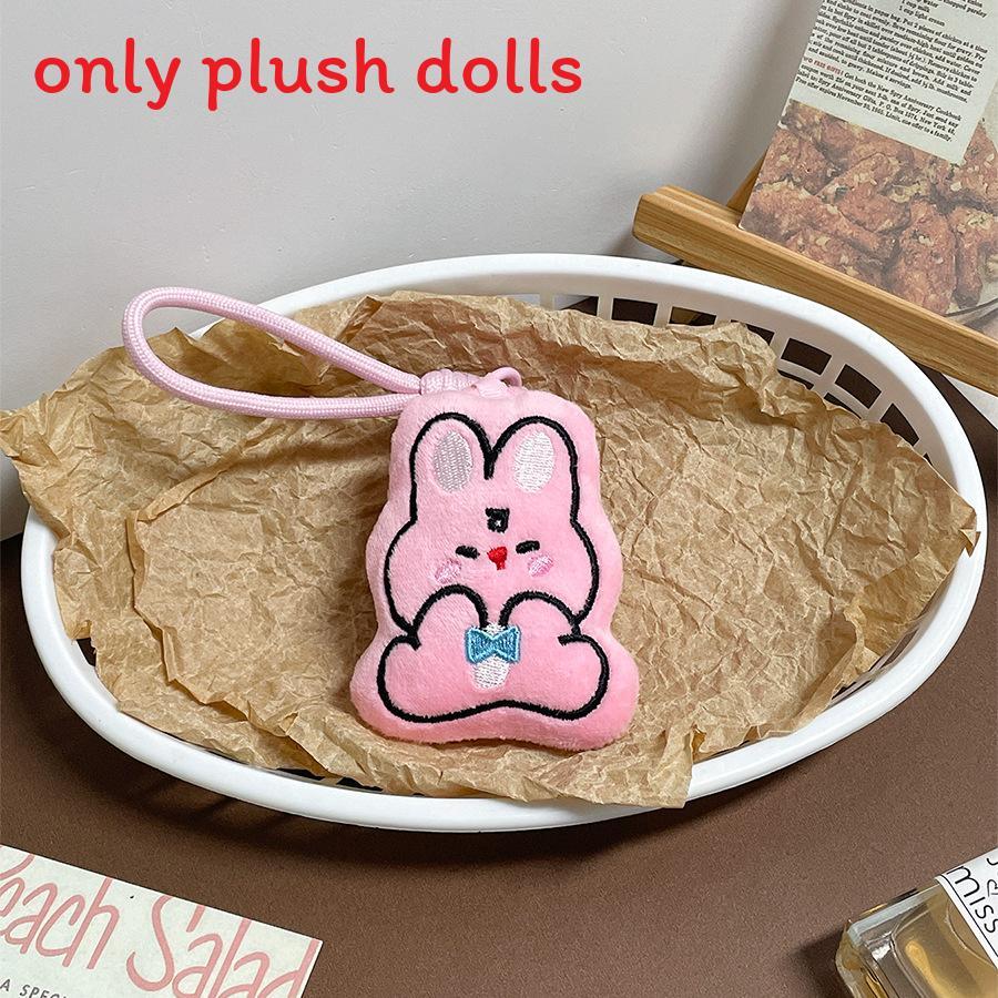 Plush Dog Pig And Rabbit Keychain With Pp Cotton Filling For Gift And Collection