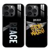 For Peace no War Phone Case For iPhone 16 15 14 13 12 11 Pro Max Plus Mini Magnetic Magsafe Wireless Charging Cover