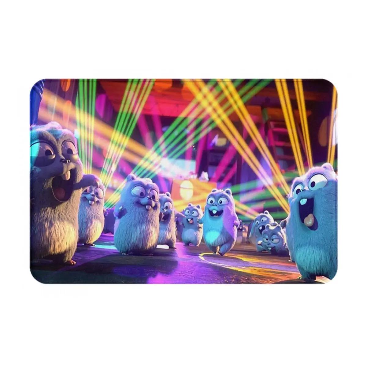 Grizzy En De Lemming Party Antislip Deurmat Vloermat Duurzaam Tapijt Vloerkleed voor Keuken Entree Huis Woonkamer Voetmat Matten 40x60 cm