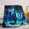 Lucario 2  Print Flannel Blanket, High quality Comfortable for All Seasons, Home Decor, Warmth and Comfort