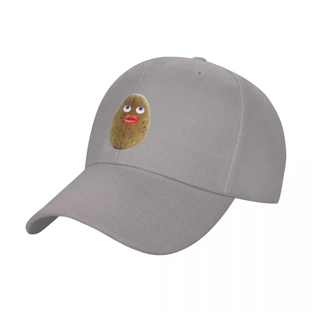 Funny Potato Cute Character With Blue Eyes Baseball Cap Sunscreen Visor Boy Child Women's