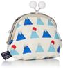 Purse Gusset and Fuji Mount Fuji Purse [Maeda Senko] [Goshiki Hanpu-do] 3.5-inch (with Beads) (Mount Series) 334-30003-000
