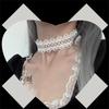 summer Newest  fashion jewelry accessories Sexy hollow out lace black  choker necklace for couple lovers
