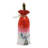 New Year Christmas Wine Bottle Dust Cover Bag Santa Claus Noel Dinner Table Decor Christmas Decorations for Home