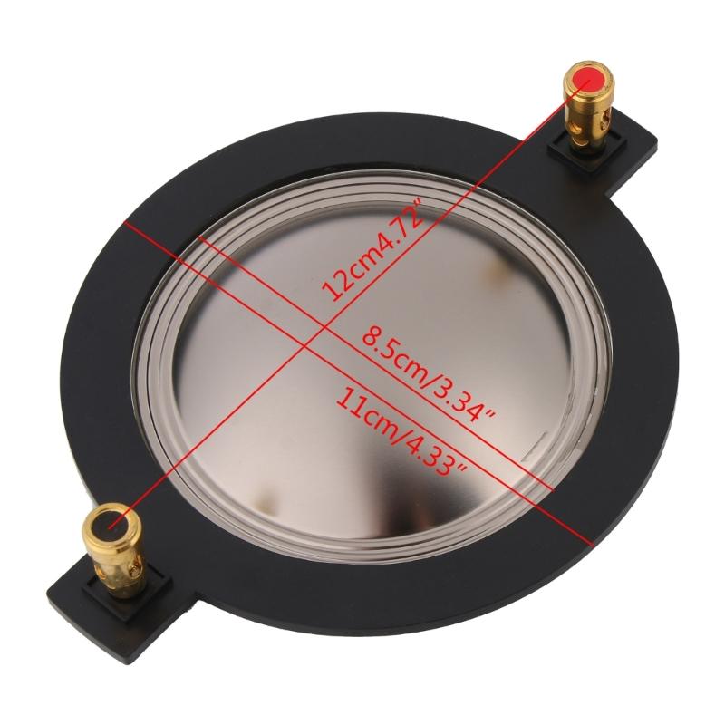 72.2mm Oice Coil Imported Metal  Composite Silk Diaphragm Treble 72.2mm  Tweeter Speaker Repair Accessory