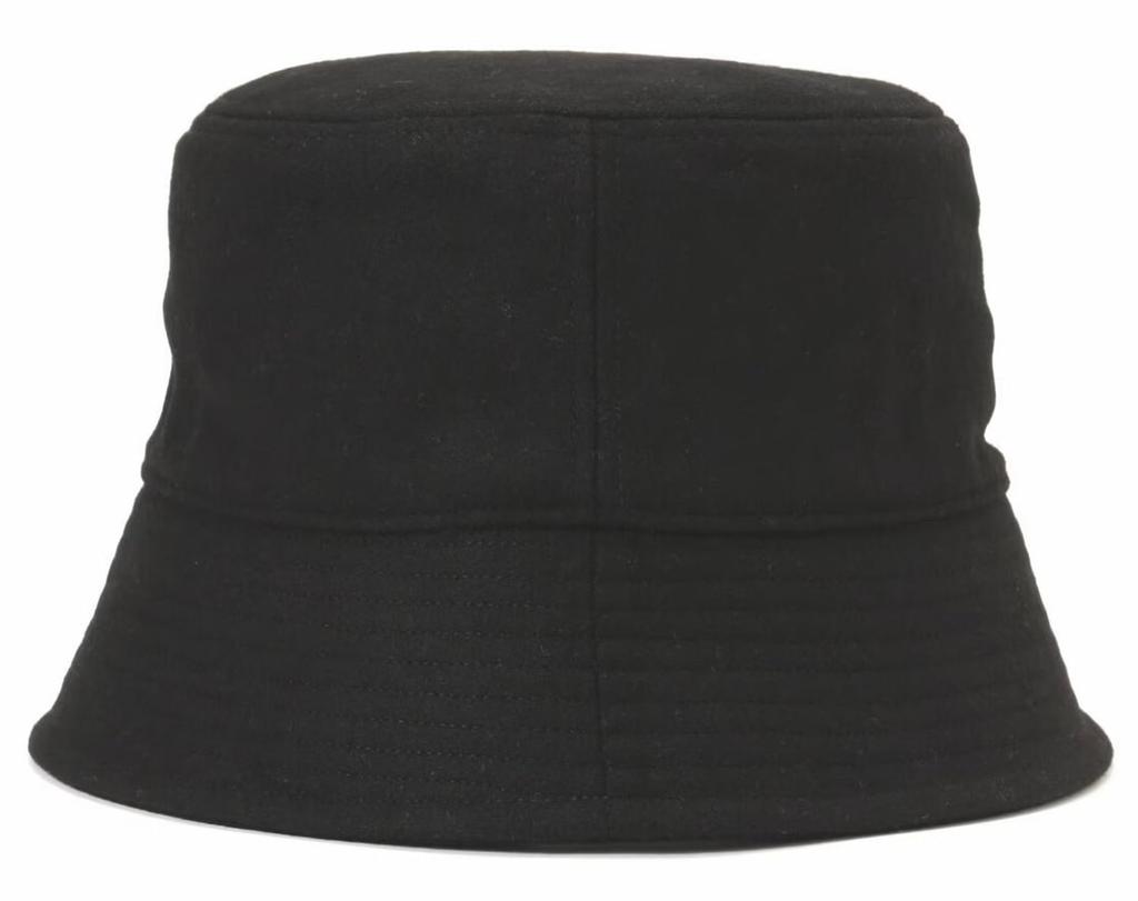 [Master Bunny] Unisex Warm Bucket Hat (Brand Logo)  Golf Hat  758-4287105 010Black FR