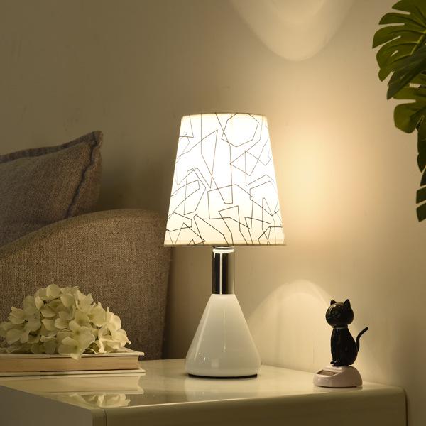 Modern LED Dimmable Bedside & Study Lamp with Eye Protection and Remote Control