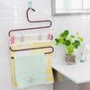 Multi-layer S-shaped Pants Hanging Multi-functional Pants Clip Wardrobe Scarf Rack Iron Spray Plastic Magic Pants Storage Hanger Pants Rack