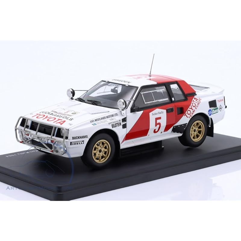 

мини-автомобиль toyota celica 1/24 CELICA twin cam turbo #5 1984 сафари-ралли Victory Waldegard. Thorszelius Блистерная упаковка продукта [продукт]