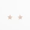 Irregular Diamond Five-pointed Star Earrings for Women Korean Style Small Fresh and Sweet Girl Fashion Earrings