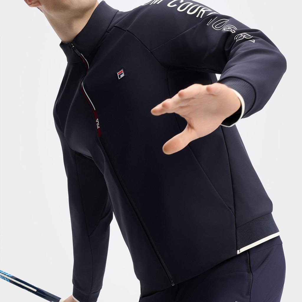 New FILA Jacket Men's RD Royal Blue A11M443501FNV