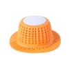New Bathtub Drain Hair Catcher Collapsible Drain Protector for Pop-Up and Regular Drains of Shower Bathtub Tub Bathroom Sink