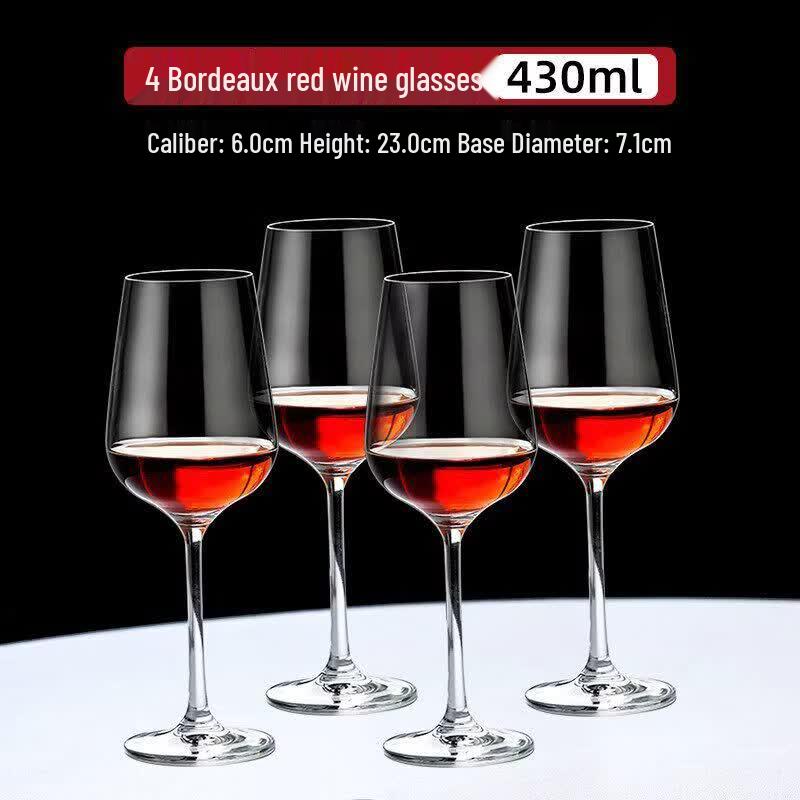 Qiwei European Style Handmade Universal Stemmed Glass