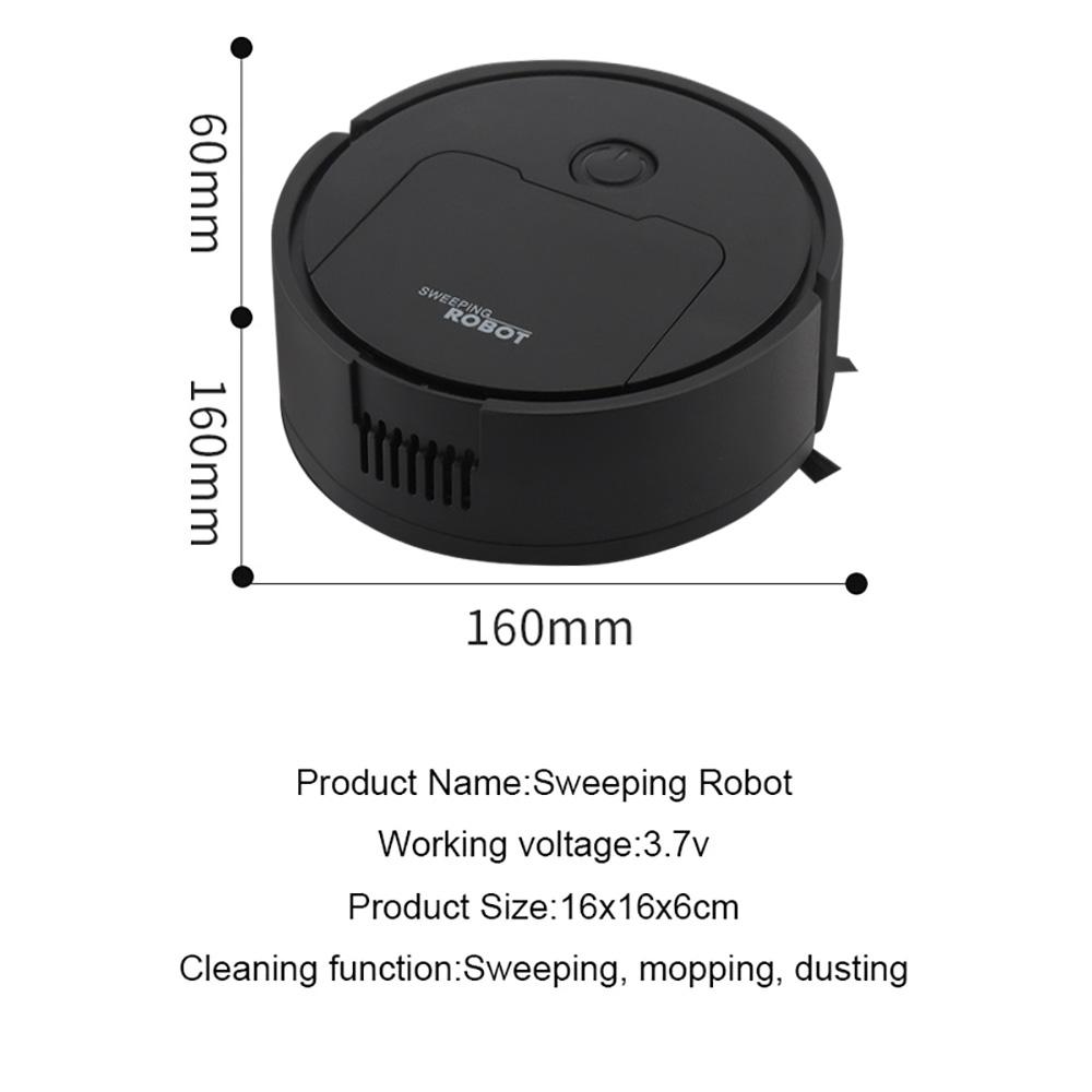 Fully Automatic Sweeping Robot Robot Vacuum Cleaner Suction And Sweeping Mop Household Lazy Person Intelligent Three In One Sweeping Machine