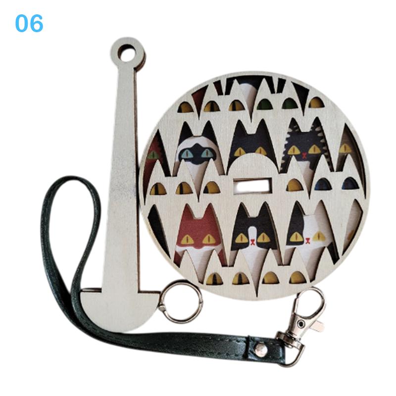 

Держатель пряжи, деревянный, для прядения, вязания, аксессуаров, подставка для швейных принадлежностей, швейная катушка с ремешком на запястье, моталка для шерстяных клубков