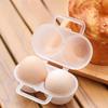 Egg Storage Magic Tool: Protective Box Egg Storage Box Egg Tray Shockproof and Shatter-proof Lid-covered Porting Box