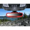 Red Interior Rearview Mirror Cover Trim Frame Decor For Jeep Grand Cherokee 17+