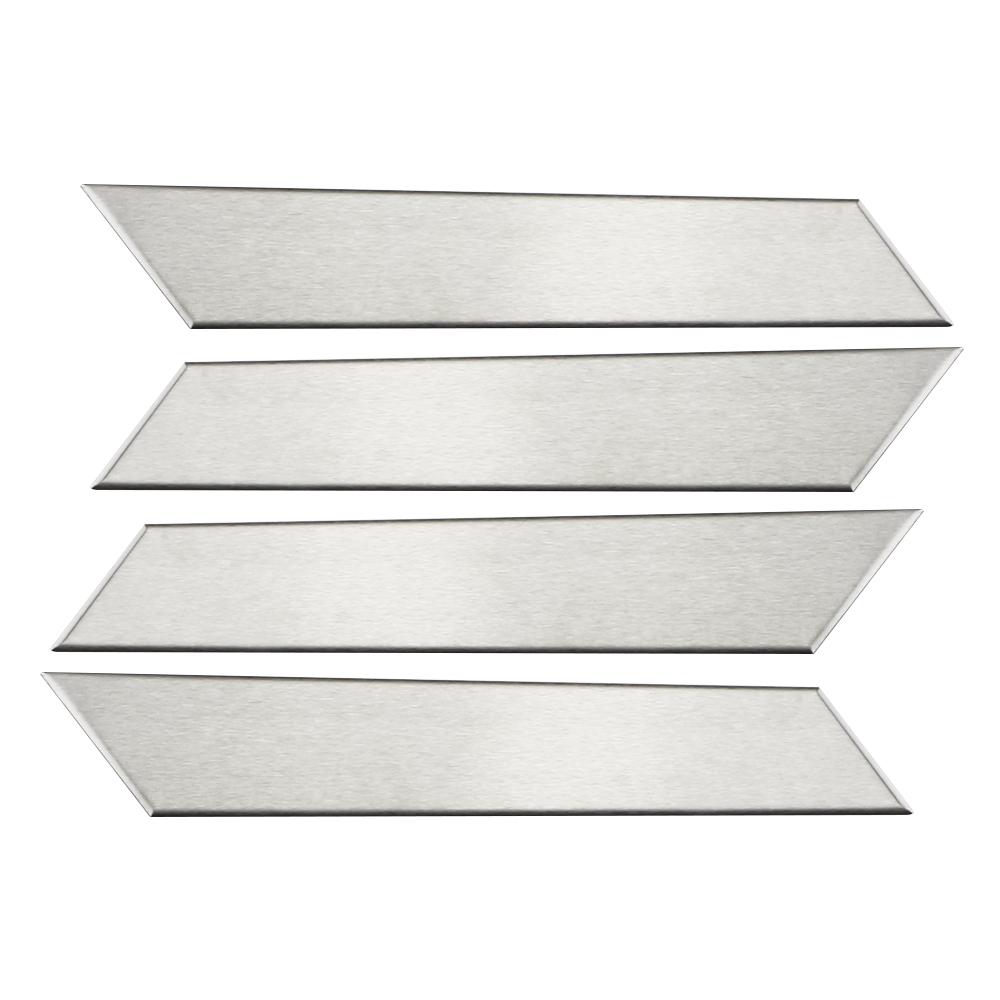 4PCS Stainless Steel Inner Door Handle Trim for VW Golf 7 MK7 2014 2015 Door Armrest Handrail Trim Frame
