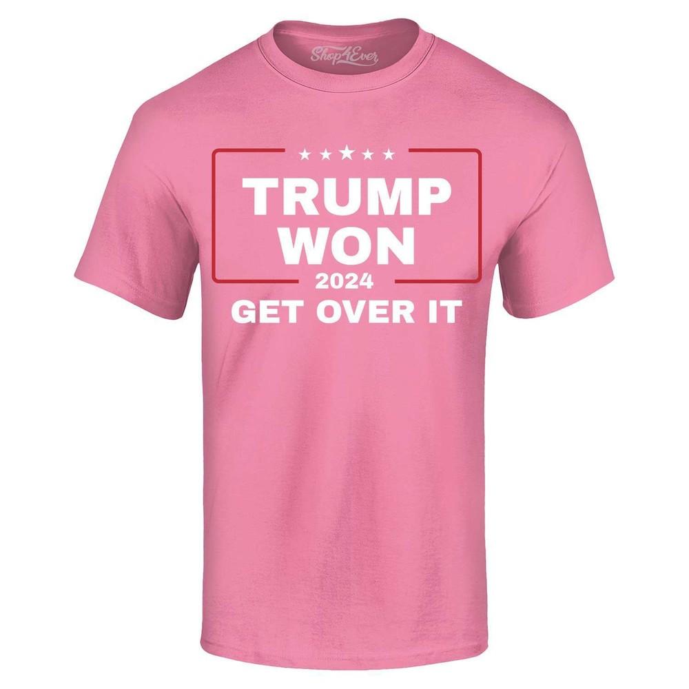 

Trump Won 2024 Get Over It T-shirt Make America Great Again Shirt XL