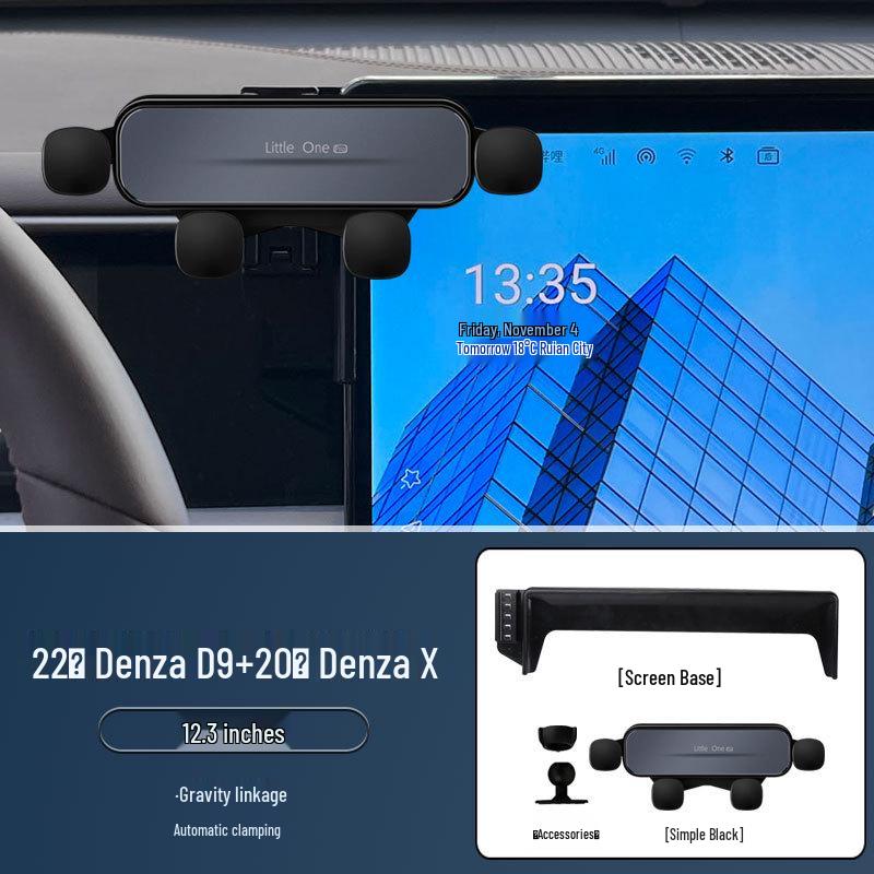 Uchwyt na telefon Denza D9/X do nawigacji, dedykowany do ekranu