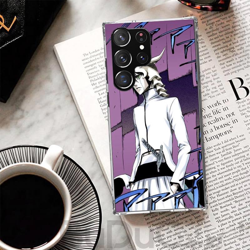 Bleach Ulquiorra Cifer 4 Cover For Samsung Galaxy S23 S22 S24 S25 Ultra S21 Plus S20 FE Phone Case S10 + S10E S25U Print Coque