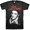 Unisex T-shirt Officially Licensed Elvis - Viva Las Vegas Mens T-Shirt (Black)