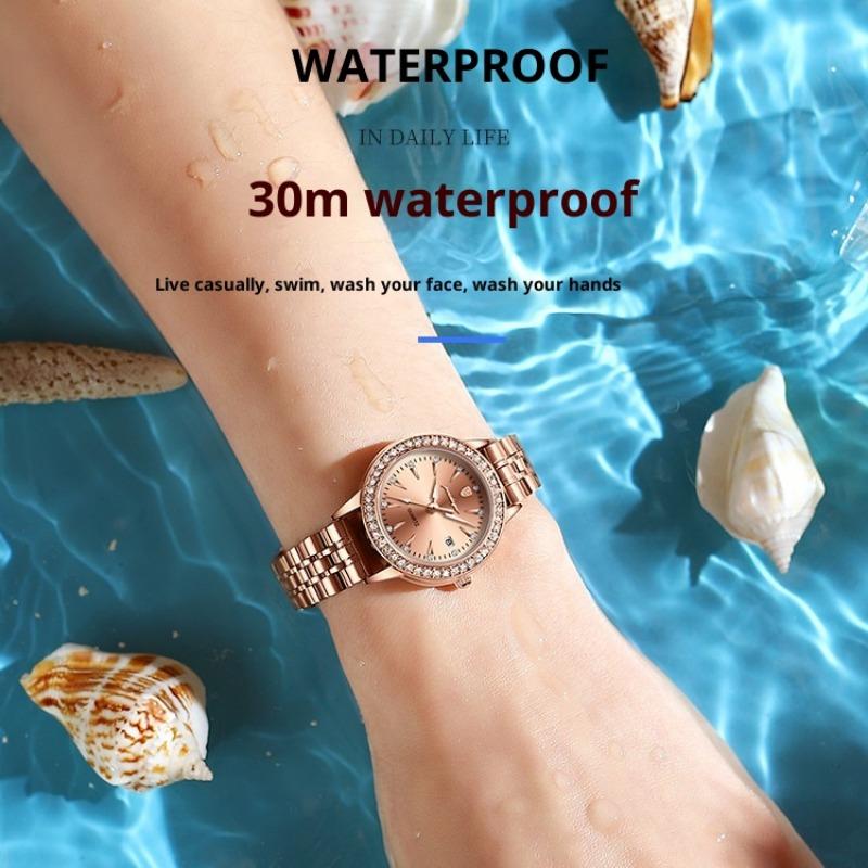 New Top Brand Waterproof Luminous Watch Women's Ultra-thin Women's Quartz Fashion Luxury Wristwatch