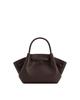 JW PEI HANA Mini Faux Suede Tote Bag - Dark Brown