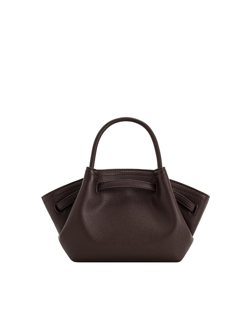 JW PEI HANA Mini Faux Suede Tote Bag - Dark Brown