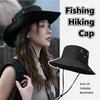Cappello Estivo da Sole Traspirante Parasole Anti-UV Cappello da Escursionismo Pesca Outdoor Pieghevole a Tesa Larga Alpinismo Unisex Cappello da Viaggio