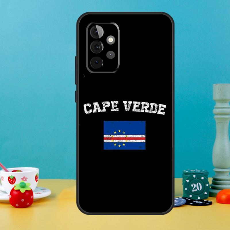 Kap Verde Flagge Wappen Hülle Für Samsung Galaxy A52 A32 A12 A14 A34 A54 A13 A33 A53 A73 A50 A70 A71 A51 Rückabdeckung