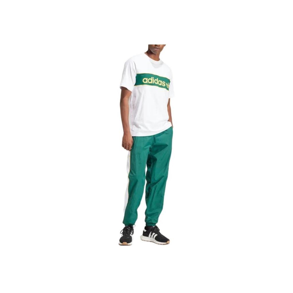 Adidas Panel Pants Collegiate Green Men Streetwear IS4557