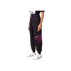 Emporio Armani EA7 Color Block Letter Number Drawstring Knitted Sports Pants Women bottoms Black 6RTP62-TNDAZ-1200