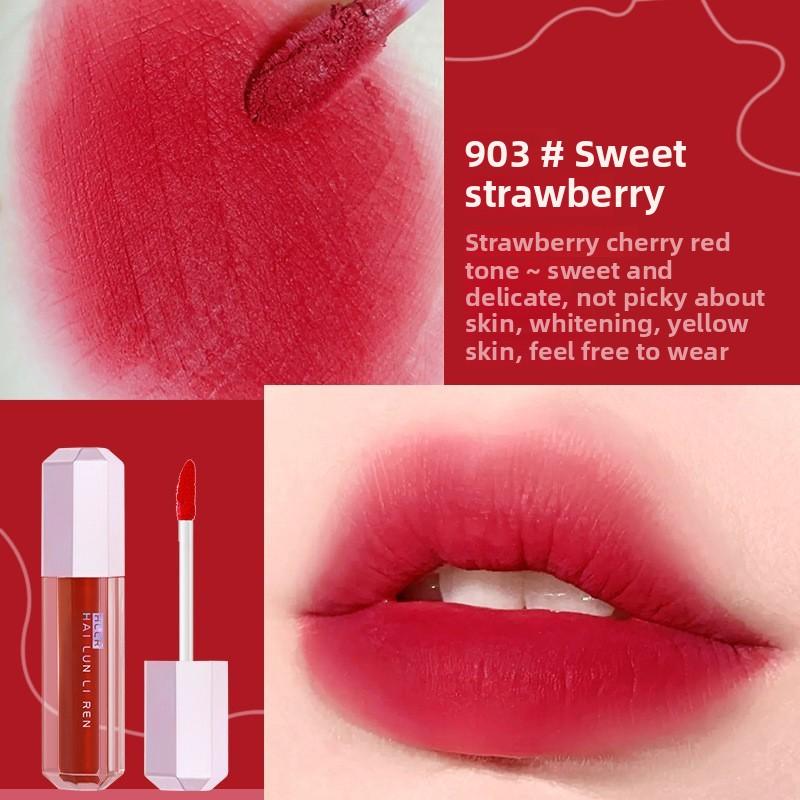 Princess Series Matte Velvet Lip Glaze Easy To Color and Suitable for Mixed Skin