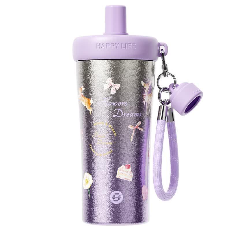 Fuguang FGT2604-580 Pure Titanium Insulated Straw Cup