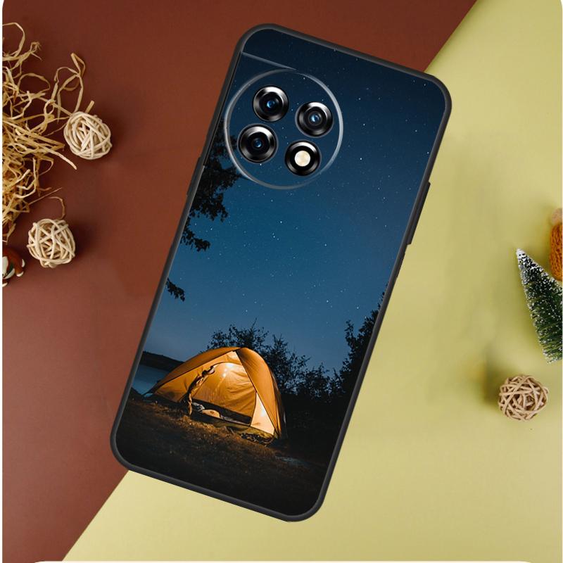 Camping Nature Mountain For OnePlus Nord 4 CE 3 2 Lite N20 N30 9 10 Pro 8T 9RT 10T 10R 13R 12R 11 12 13 Phone Case