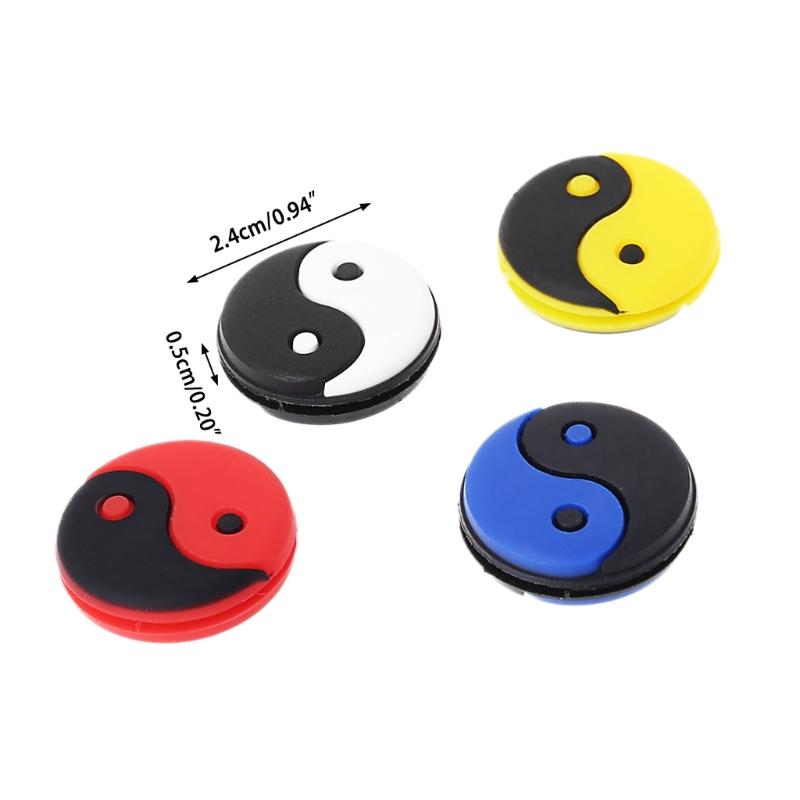 Tennis Racket String Shock Damping Absorber, Silicone Tennis Racket Vibration Dampener Tennis Racket Damper for Racket