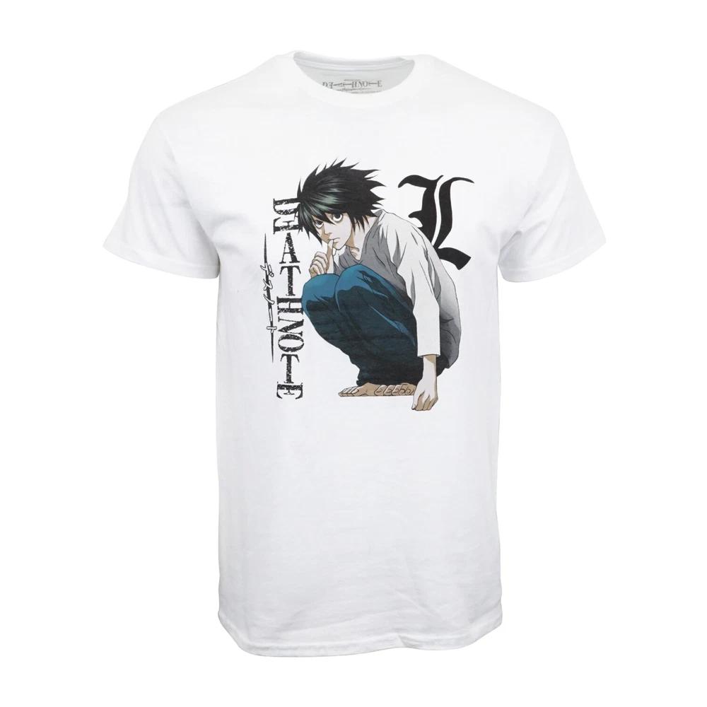 Death Note Chill Squat White TShirt S