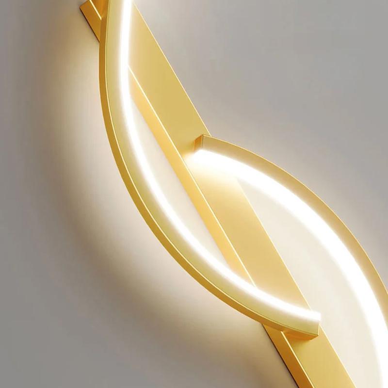 Lampade da Parete a LED a Striscia Lunga per Camera da Letto Soggiorno Luci da Parete a LED per Interni Applique da Parete per Corridoio Passaggio Lampada da Interno AC85-265V
