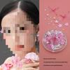 Children's Glitter Makeup Set: Eyeshadow, Face Stickers, Fairy Rhinestones for Dress-Up & Kindergarten Fun