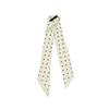 COOKEESEE Dot Lace Scarf (ivory)
