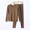Muqingqing De Velvet Thermal Underwear Set