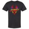 Men's Journey Heart Wings T-shirt  Black