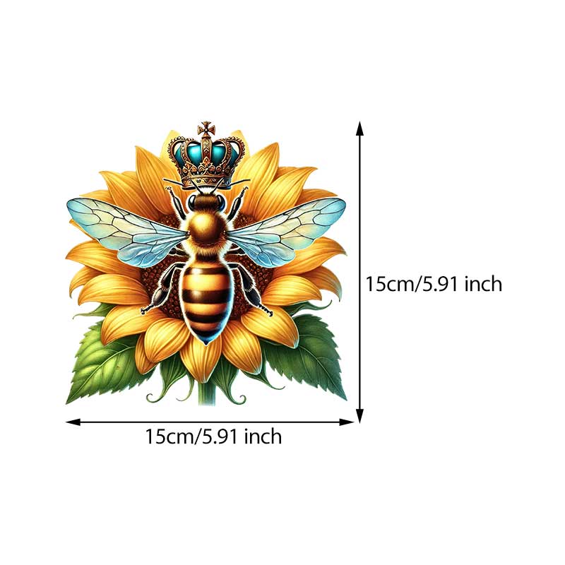 Queen Bee Car Stickers Waterproof Vinyl Decals Auto Body Window Bumper Decor Motorcycle Helmet Stickers Y08
