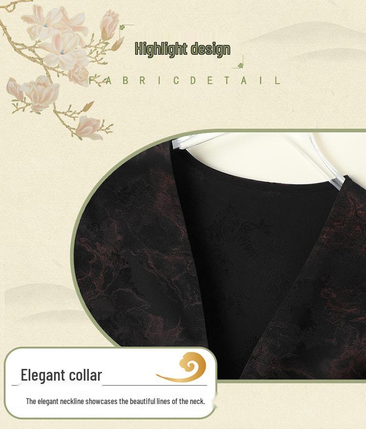 Vintage Chinese Style Short Vest with Jacquard Frog Buttons - Versatile Summer Shawl Outerwear