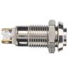 8mm Push Button Switch IP65 Waterproof Stainless Steel Push Button Start Switch 3VWhite